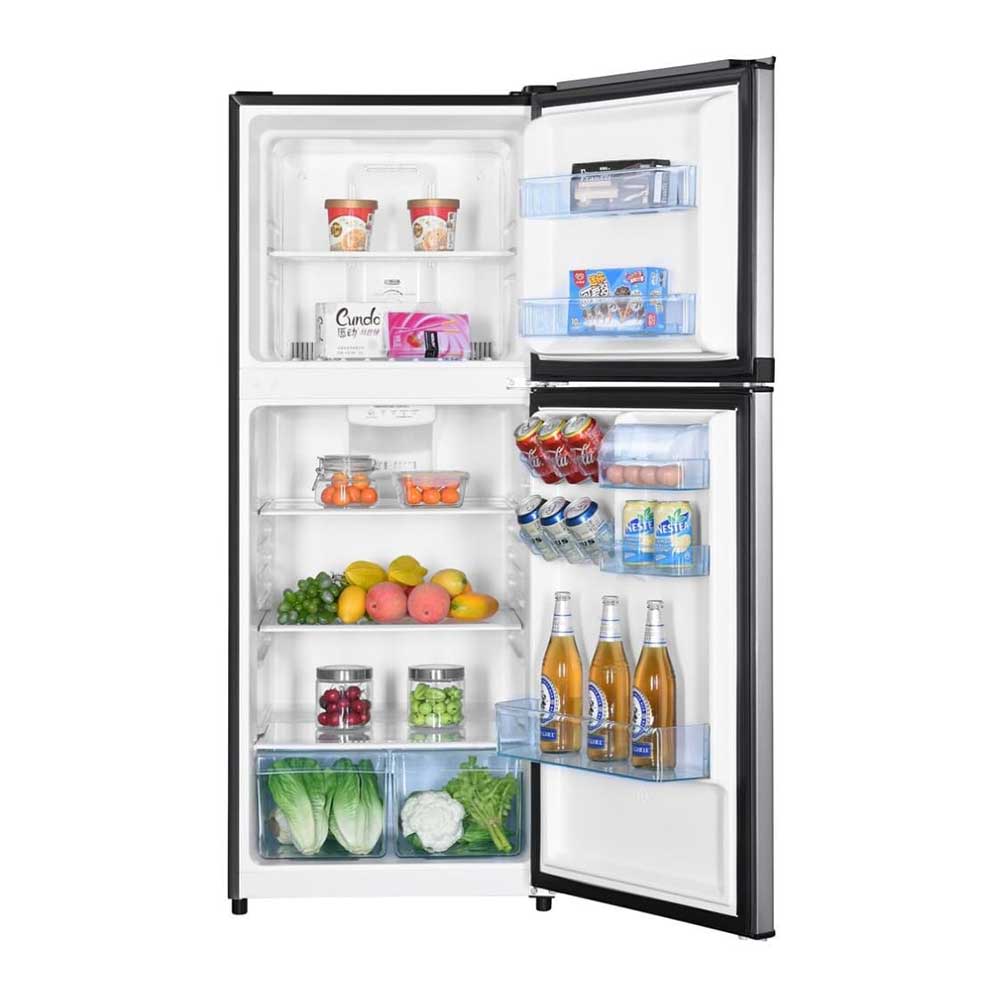 Avanti 10 cu. ft. Freestanding Top Freezer Refrigerator in Stainless ...